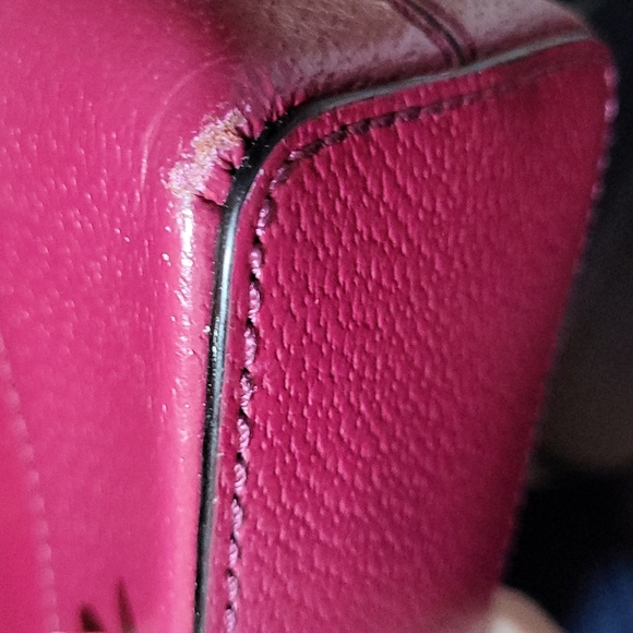 Kate Spade Women's Red Crossbody Bag, 9x7x3, EUC - Picture 5 of 9